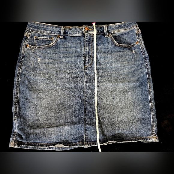 Sonoma - Blue Jean Mini Skirt - Size 16 - Picture 7 of 7